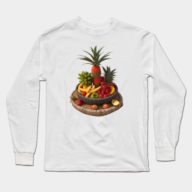 Citrus plate Long Sleeve T-Shirt by Signum